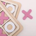 wooden-tic-tac-toe-board-game-classic-xo-strategy-game-for-kids-toddlers-preschoolers-adults-educational-durable-portable-30cm-wooden-board-ideal-birthday – 1